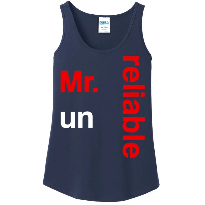 Mr. Unreliable Oklahoma Basketball Ladies Essential Tank