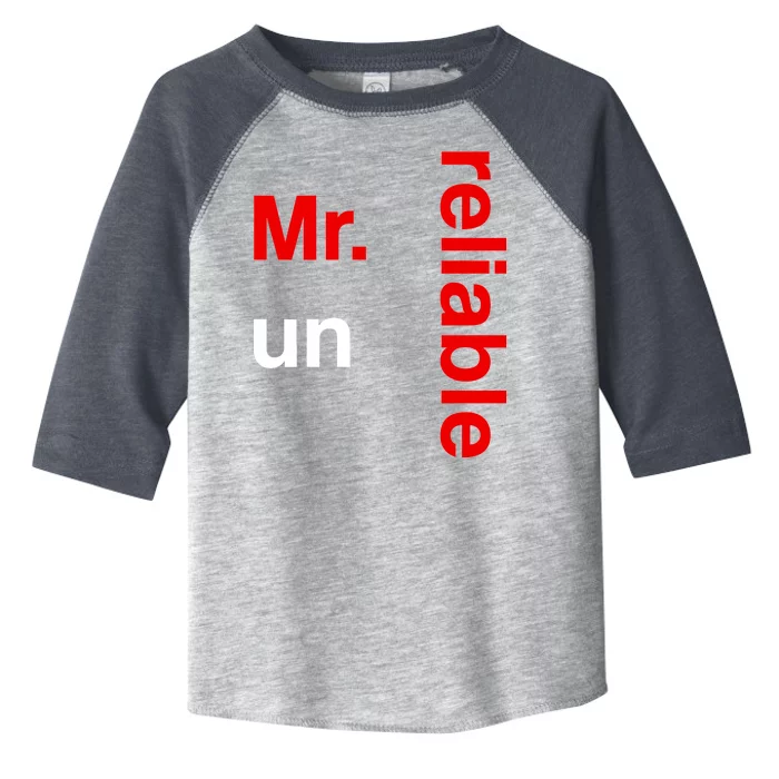 Mr. Unreliable Oklahoma Basketball Toddler Fine Jersey T-Shirt