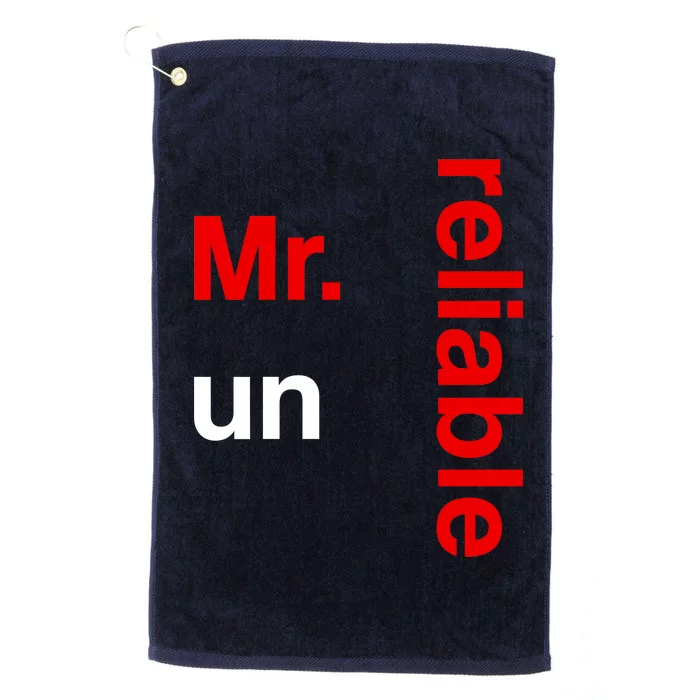 Mr. Unreliable Oklahoma Basketball Platinum Collection Golf Towel