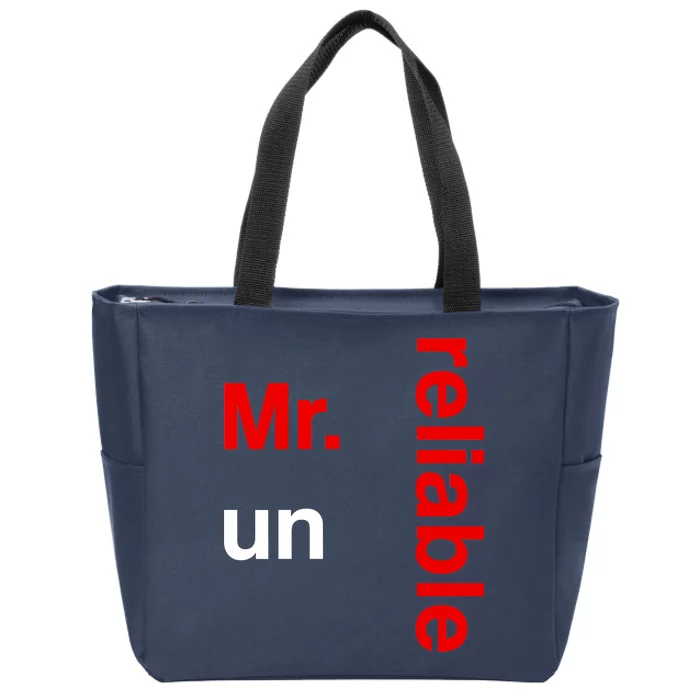 Mr. Unreliable Oklahoma Basketball Zip Tote Bag