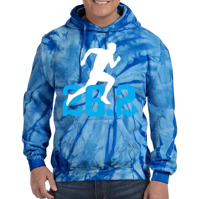 Marathon Running 26 2 Miles Marathon Runner Gift Tie Dye Hoodie