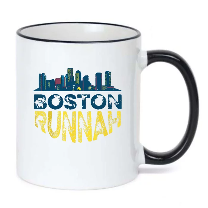 Marathon Runner 262 Miles Runnah Black Color Changing Mug