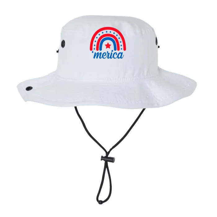 Merica Rainbow 4th Of July Celebration Legacy Cool Fit Booney Bucket Hat