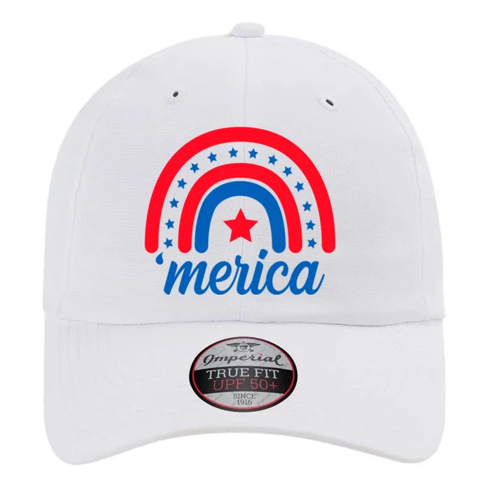 Merica Rainbow 4th Of July Celebration The Original Performance Cap