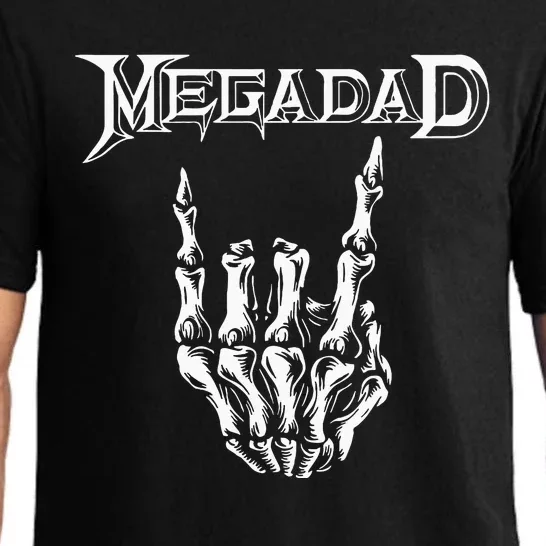 Megadad Retro 90s Hard Rock Band Heavy Metal Pajama Set