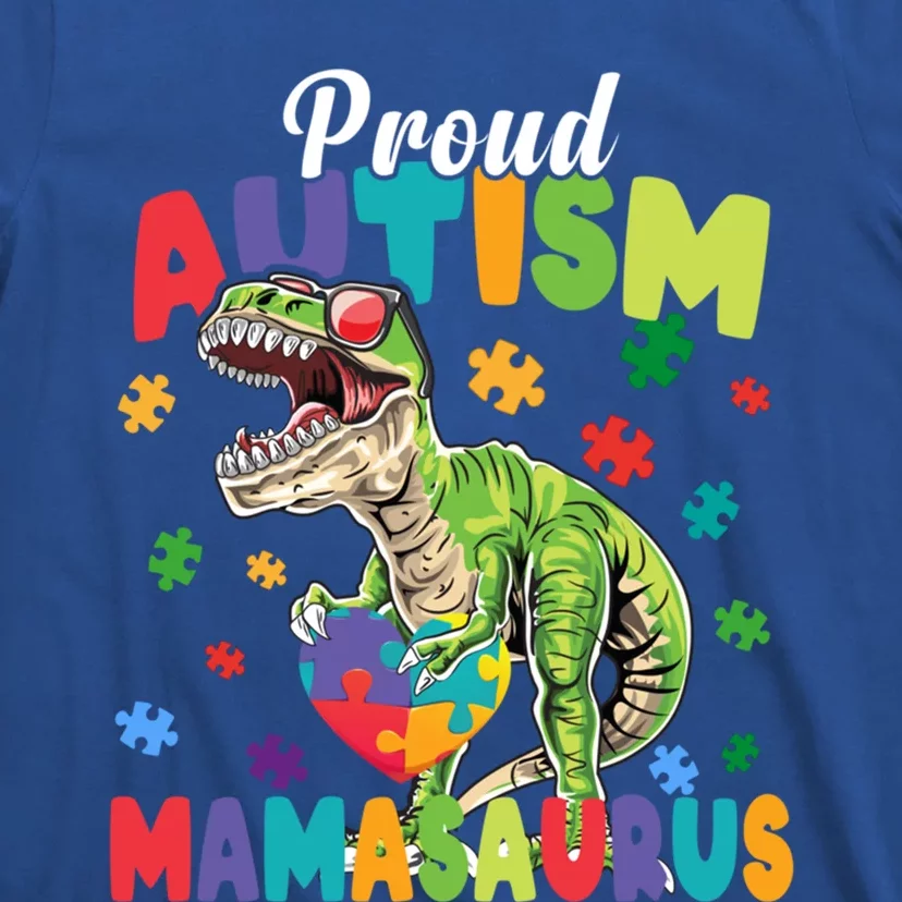 Mamasaurus Rex Autism Awareness Autistic Mother's Day Great Gift T-Shirt