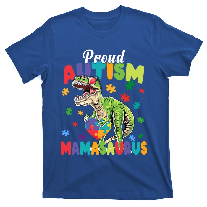 Mamasaurus Rex Autism Awareness Autistic Mother's Day Great Gift T-Shirt