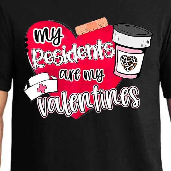 My Residents Are My Valentine Valentines Day Doctor Nurse Pajama Set