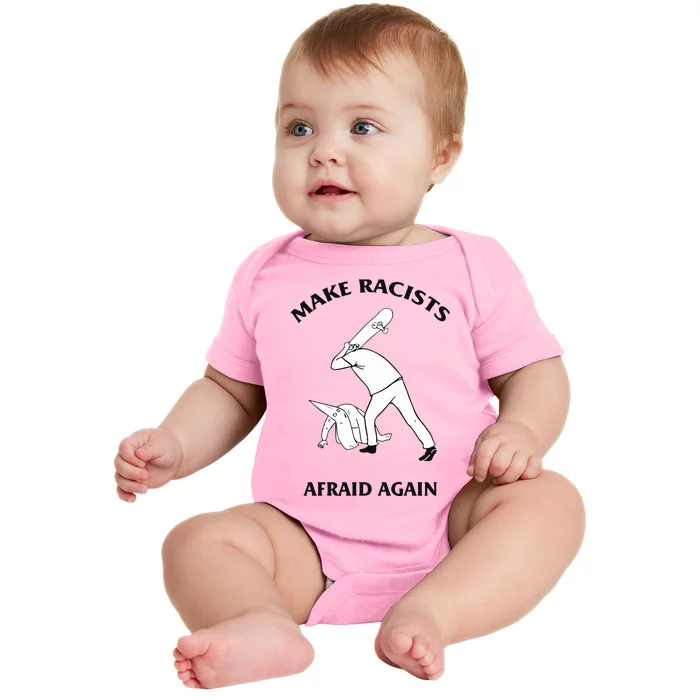 Make Racists Afraid Again Baby Bodysuit