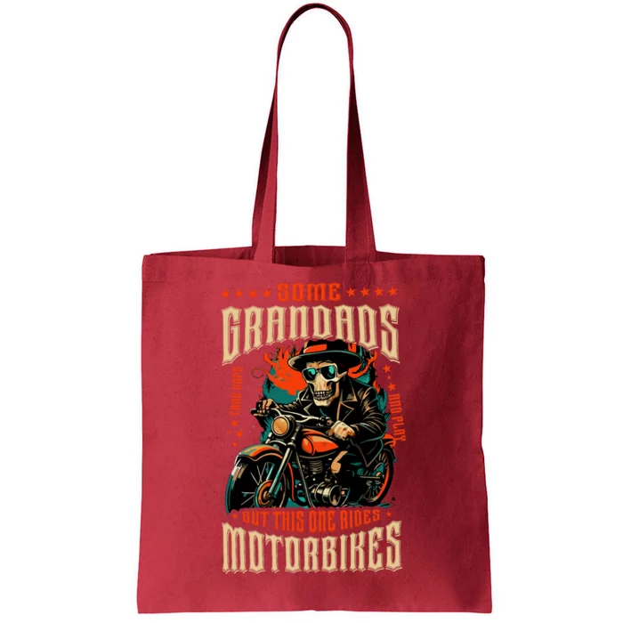 Motorcycle Rider Biker Tote Bag