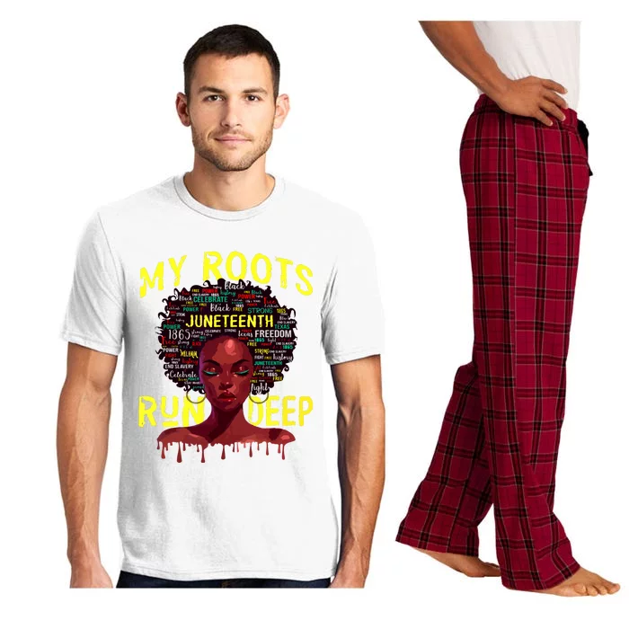 My Roots Black Women Run Deep Juneteenth Women Pajama Set