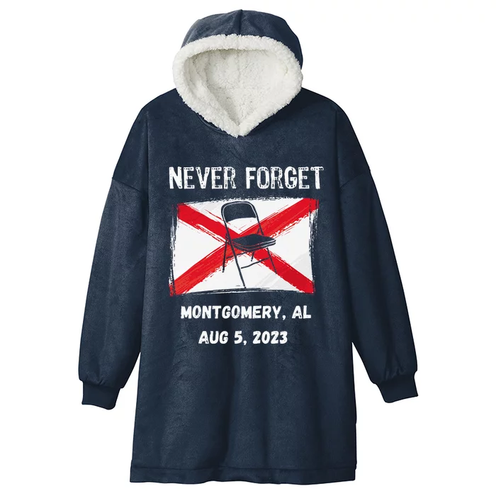 Montgomery Riverfront Brawl Alabama Flag Sweet Tea Party Hooded Wearable Blanket