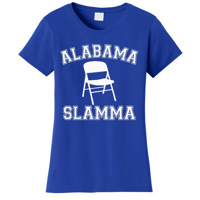 Montgomery Riverfront Brawl Alabama Slamma Boat Fight Women's T-Shirt