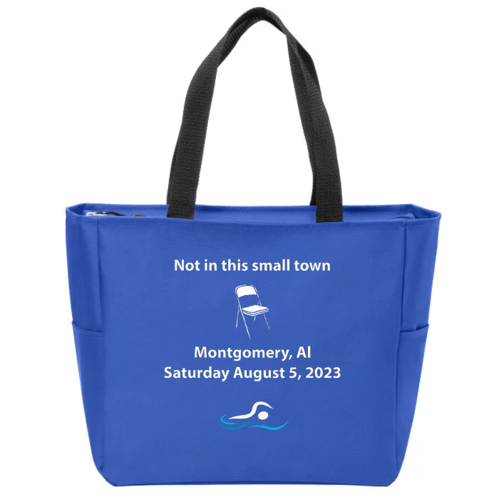 Montgomery Riverfront Brawl Alabama Boat Fight Zip Tote Bag