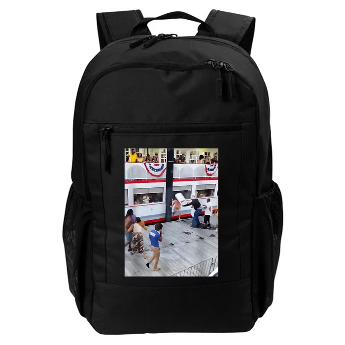 Montgomery Riverfront Brawl Alabama Boat Fight Daily Commute Backpack