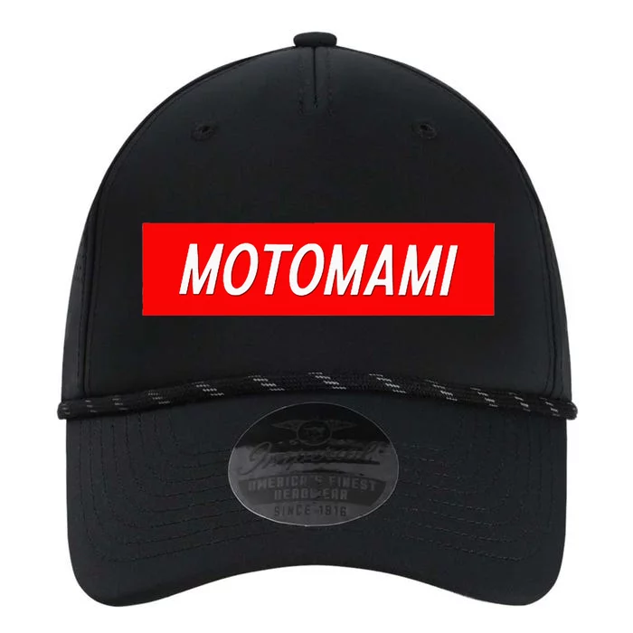 MOTOMAMI Red Box Logo Performance The Dyno Cap