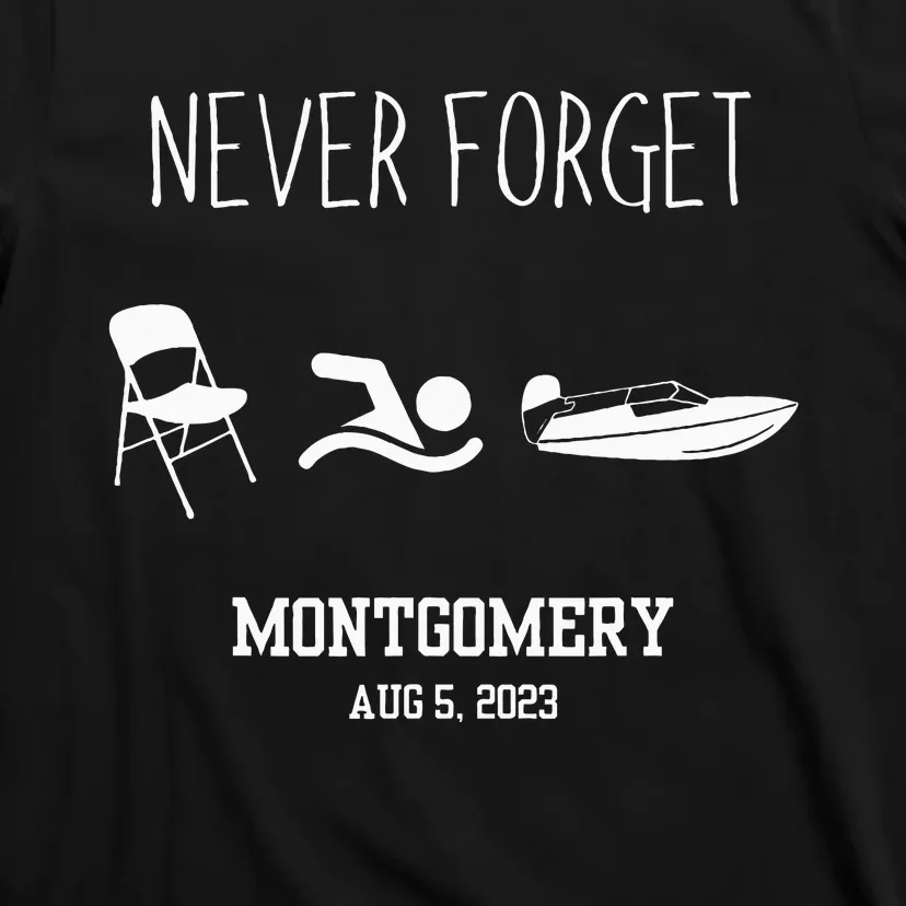 Montgomery Riverfront Brawl Chair Alabama Boat Fight T-Shirt