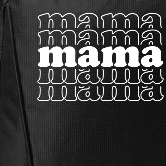 Mama Retro Cute Gift For Her City Backpack