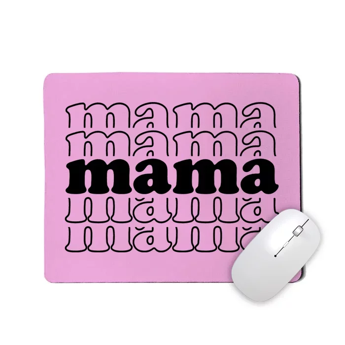 Mama Retro Cute Gift For Her Mousepad