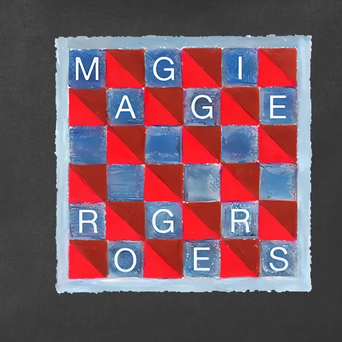 M.A.G.G.I.E Rogers Checkmate Zip Tote Bag