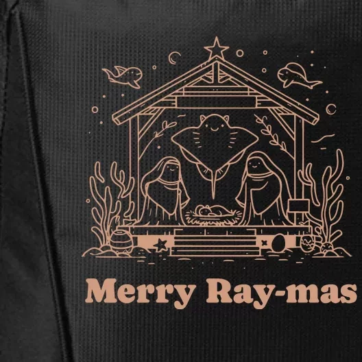 Merry Raymas Christmas City Backpack