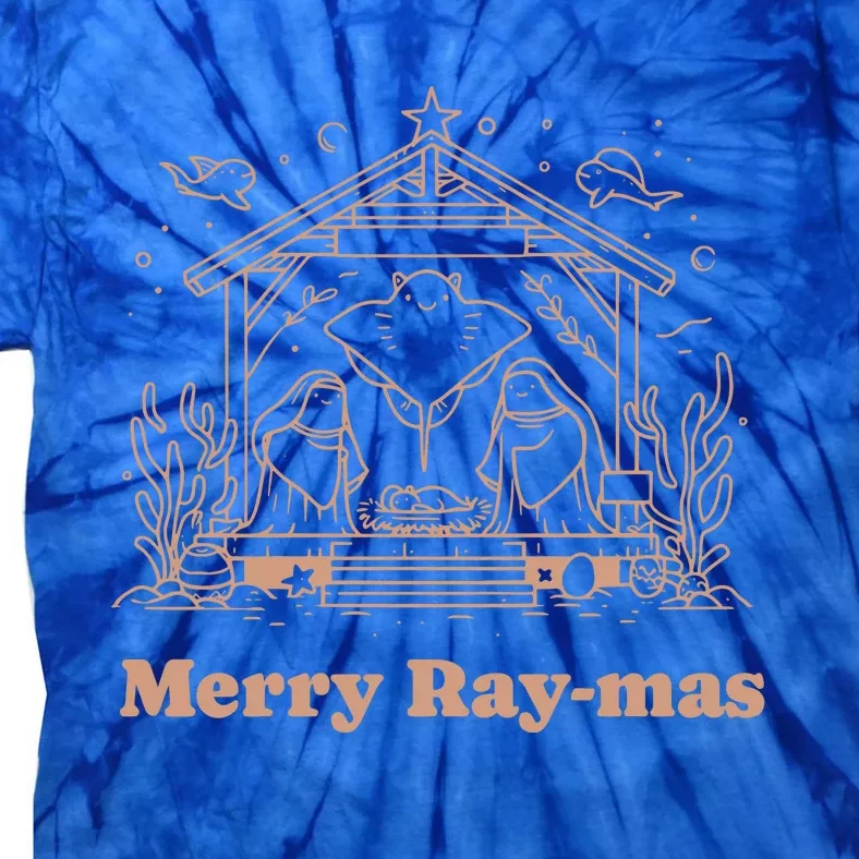 Merry Raymas Christmas Tie-Dye T-Shirt