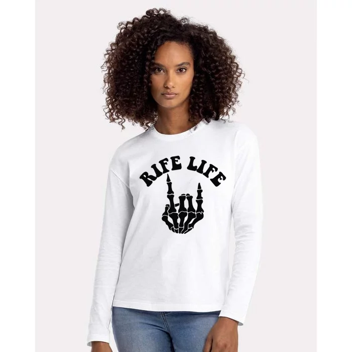 Matt Rife Can Ruin My Life Womens Cotton Relaxed Long Sleeve T-Shirt