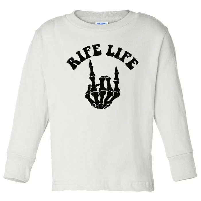 Matt Rife Can Ruin My Life Toddler Long Sleeve Shirt