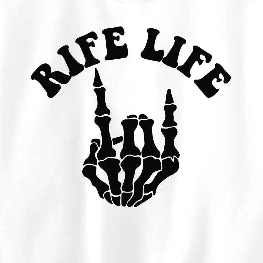 Matt Rife Can Ruin My Life Kids Sweatshirt