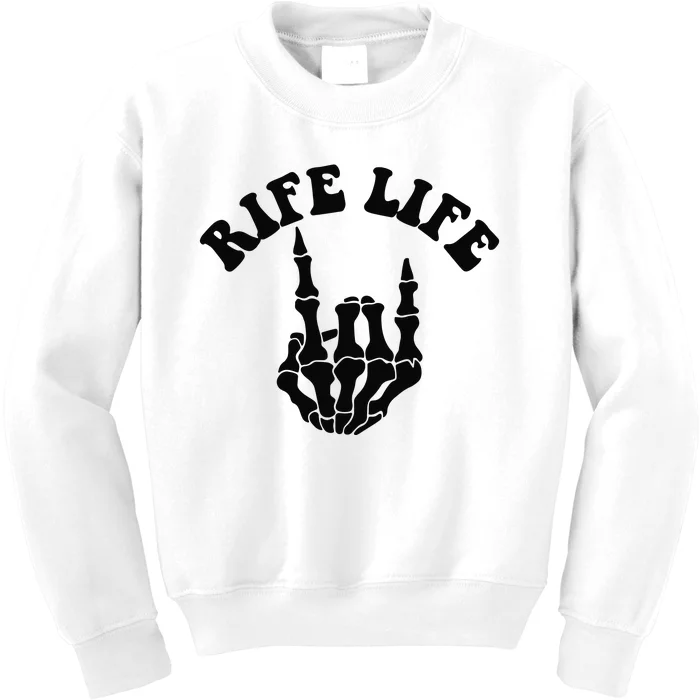 Matt Rife Can Ruin My Life Kids Sweatshirt