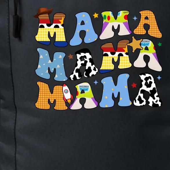 Mama Retro Character Cute Daily Commute Backpack