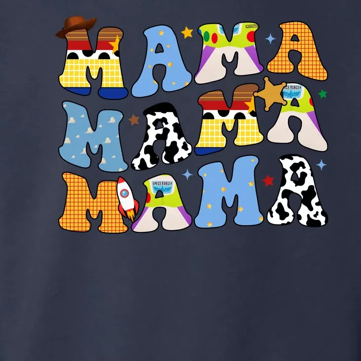 Mama Retro Character Cute Toddler Hoodie