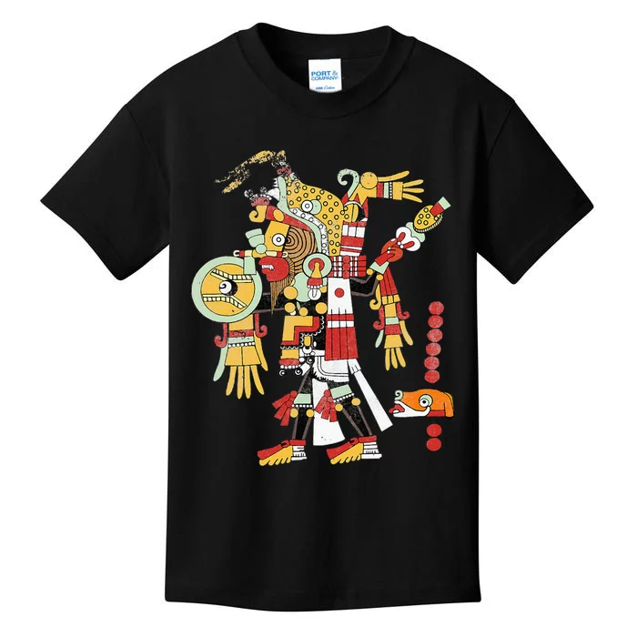 Mayan Ritual Design Archeology Student Teacher Kids T-Shirt