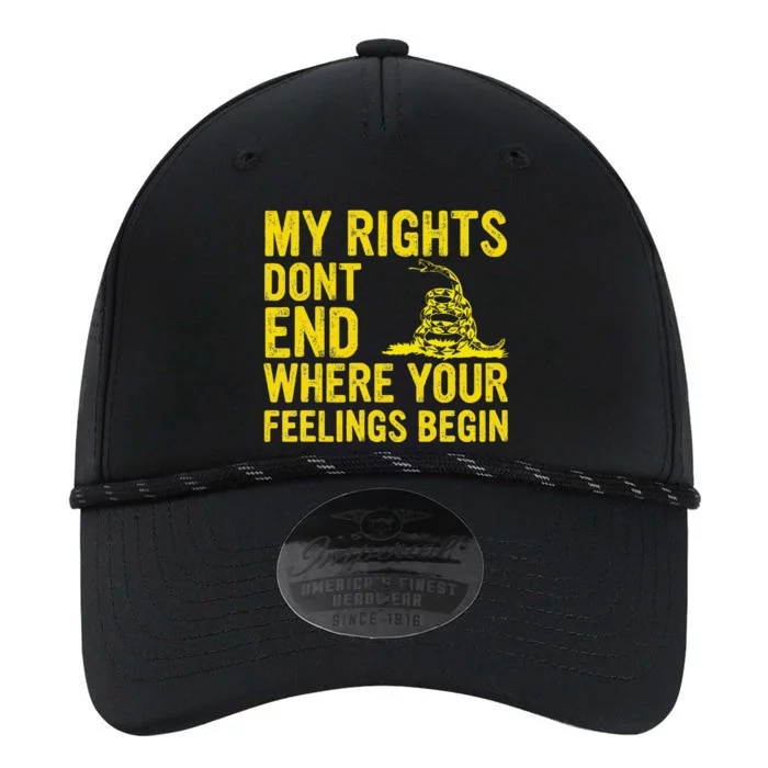 My Rights Dont End Where Your Feelings Begin Performance The Dyno Cap