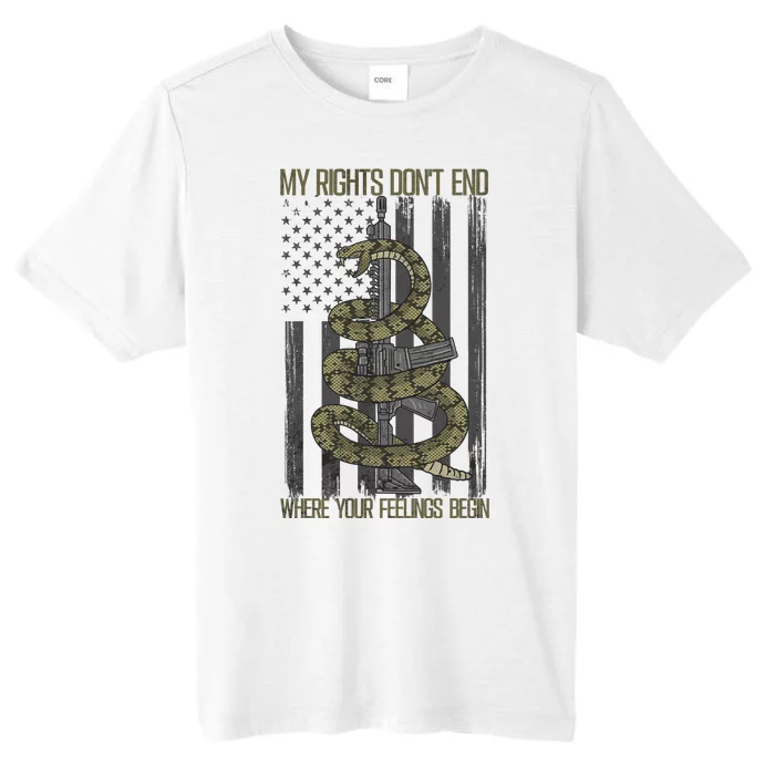 My Rights Don't End Where Your Feelings Begin ChromaSoft Performance T-Shirt