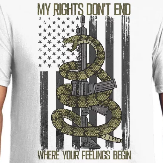 My Rights Don't End Where Your Feelings Begin Pajama Set