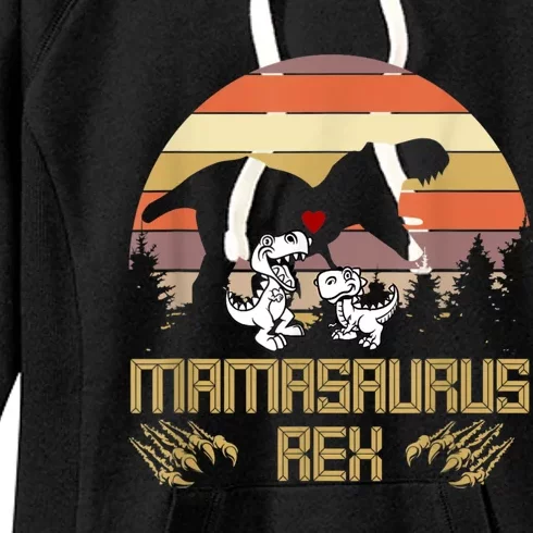 Mamasaurus Rex Dinosaur Dinosaur Children Women's Fleece Hoodie