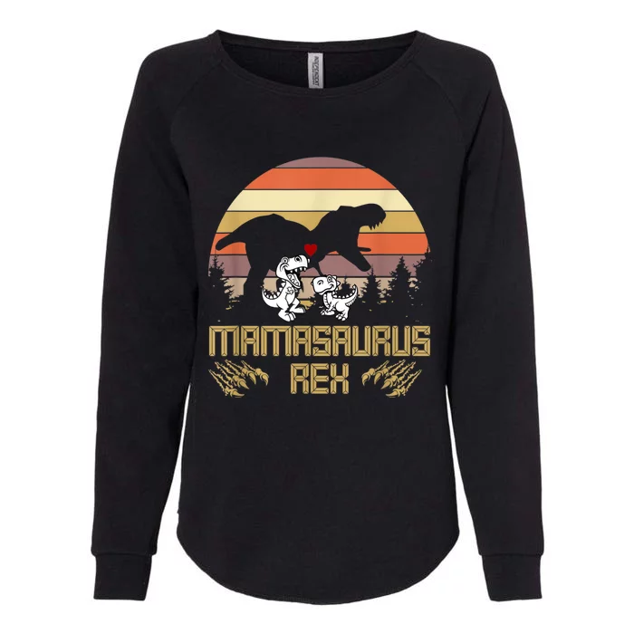 Mamasaurus Rex Dinosaur Dinosaur Children Womens California Wash Sweatshirt