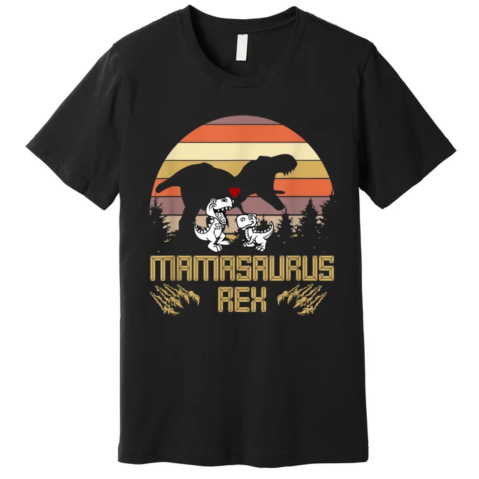 Mamasaurus Rex Dinosaur Dinosaur Children Premium T-Shirt