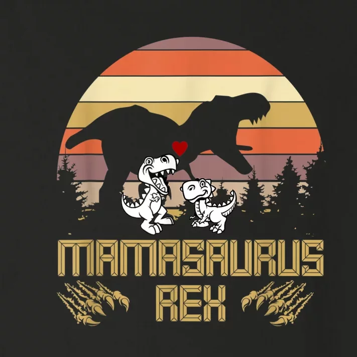 Mamasaurus Rex Dinosaur Dinosaur Children Toddler Long Sleeve Shirt