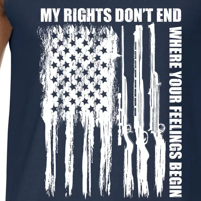 My Rights Don't End Where Your Feelings Begin Comfort Colors® Tank Top