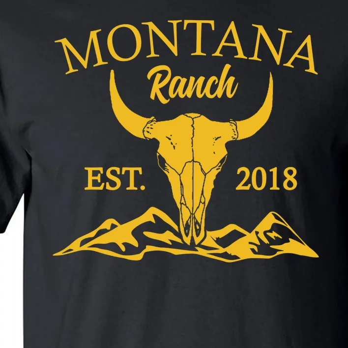 Montana Ranch Est 2018 Tall T-Shirt