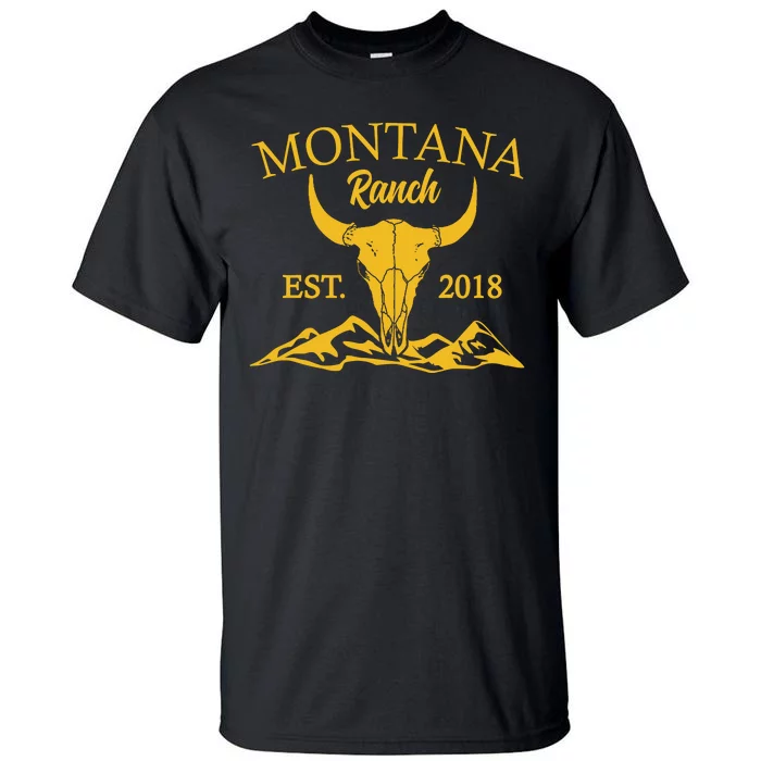 Montana Ranch Est 2018 Tall T-Shirt