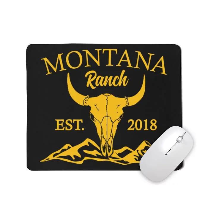 Montana Ranch Est 2018 Mousepad