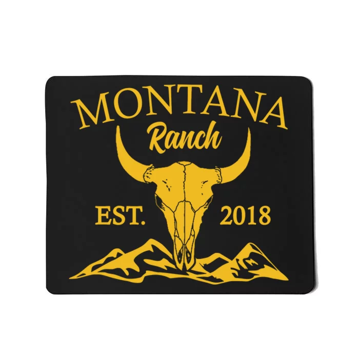 Montana Ranch Est 2018 Mousepad