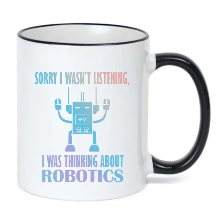 Mechanics Robotical Engineer Funny Robots Gift Black Color Changing Mug