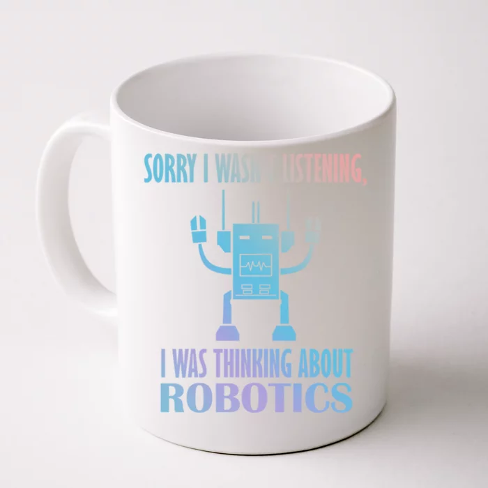 Mechanics Robotical Engineer Funny Robots Gift Front & Back Coffee Mug