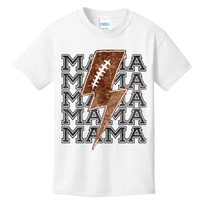 Mama Retro Football Flash Kids T-Shirt