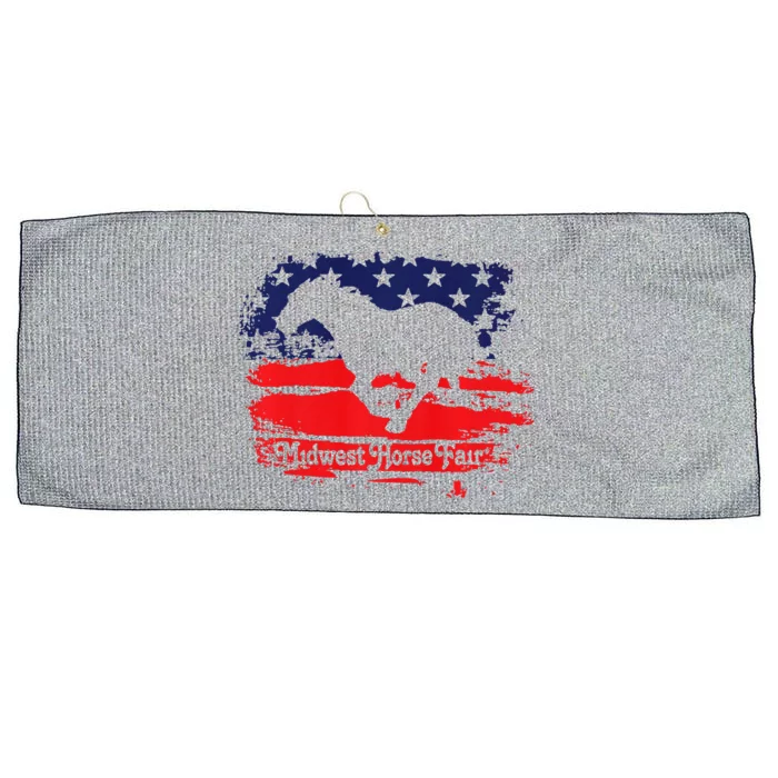 Mhf Redwhiteblue Flag Premium Large Microfiber Waffle Golf Towel