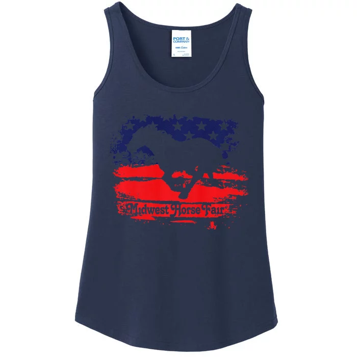 Mhf Redwhiteblue Flag Premium Ladies Essential Tank